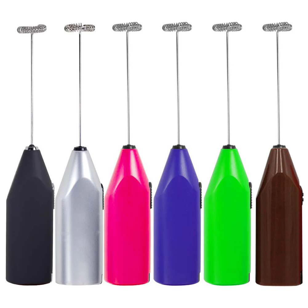 

Handheld Electric Milk Frother with Stainless Steel Whisk Foam Maker for Coffee Drop Shipping