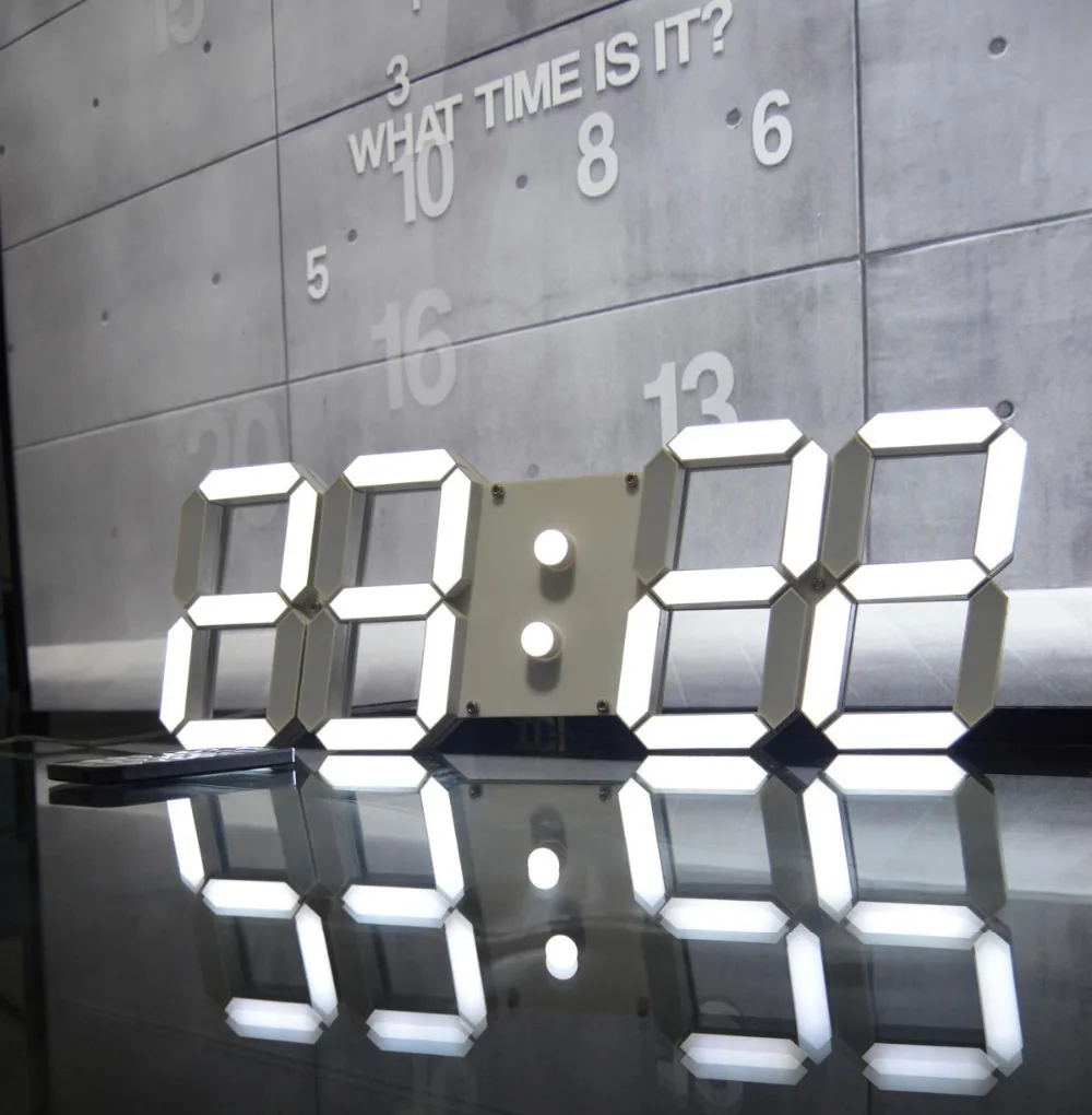Remote Control Modern Design Large Led Digital Wall Clock Big - Remote Control Modern Design Large Led Digital Wall Clock Big Watch Automatically Adjust The Brightness Home Decorationin Wall Clocks Fromhome remote control modern design large led digital wall clock big - remote control modern design large led digital wall clock big watch automatically adjust the brightness home decorationin wall clocks fromhome