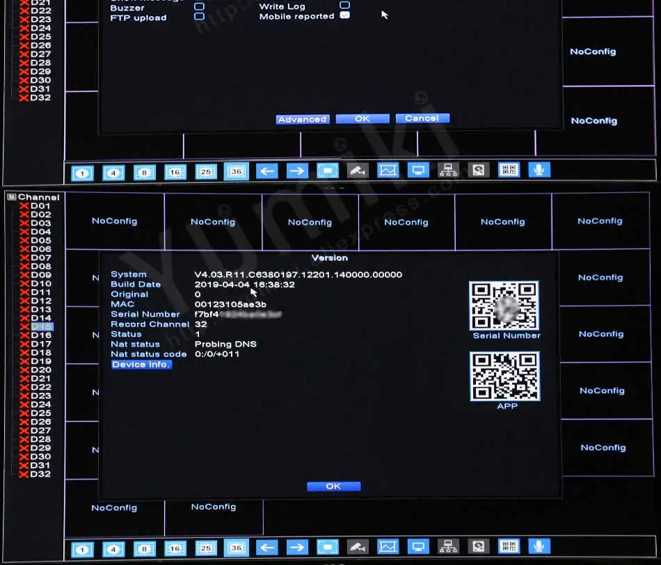 H.265+/H.264 8ch* 4 K/32ch* 5.0MP/32ch* 1080P сетевой видеорегистратор 1080 P/720 P ip-камера ONVIF CMS XMEYE 2* SATA HDD