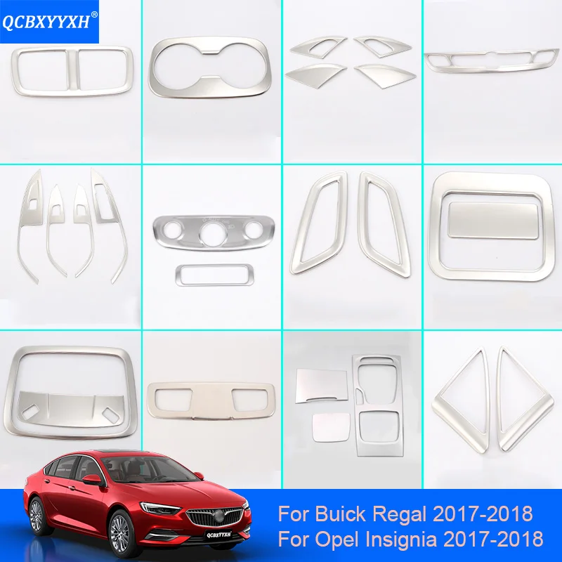 

QCBXYYXH Car Styling Internal Decoration Sticker For Buick Regal Opel Insignia 2017 2018 Headlight Switch Button Sequins Outlet