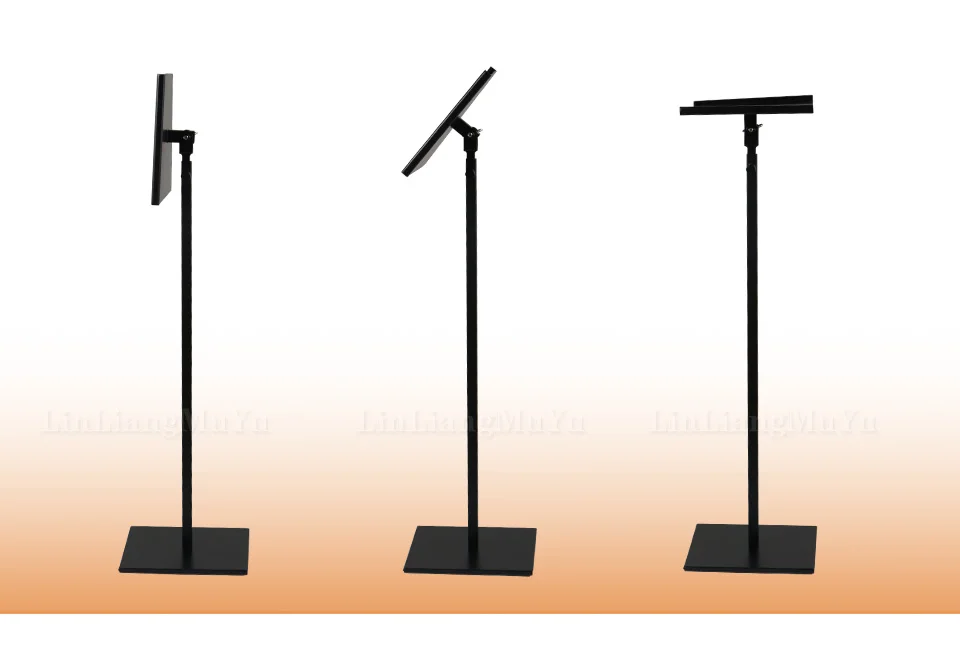 Linliangmuyu высококачественные металлические держатели вывесок для А5 продвижение продаж/ценник/направление напольная стойка плакат дисплей рамка BJP01