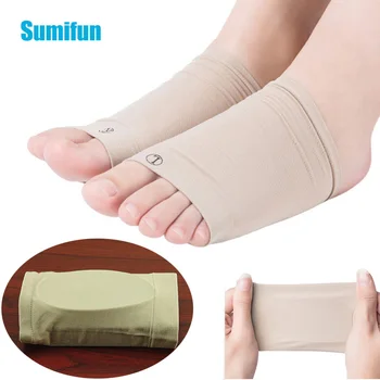 

2Pcs Arch Support Sleeve Cushion Foot Care Heel Spurs Neuromas Flat Feet Orthopedic Pad Feet Posture Corrector foot massagerC131