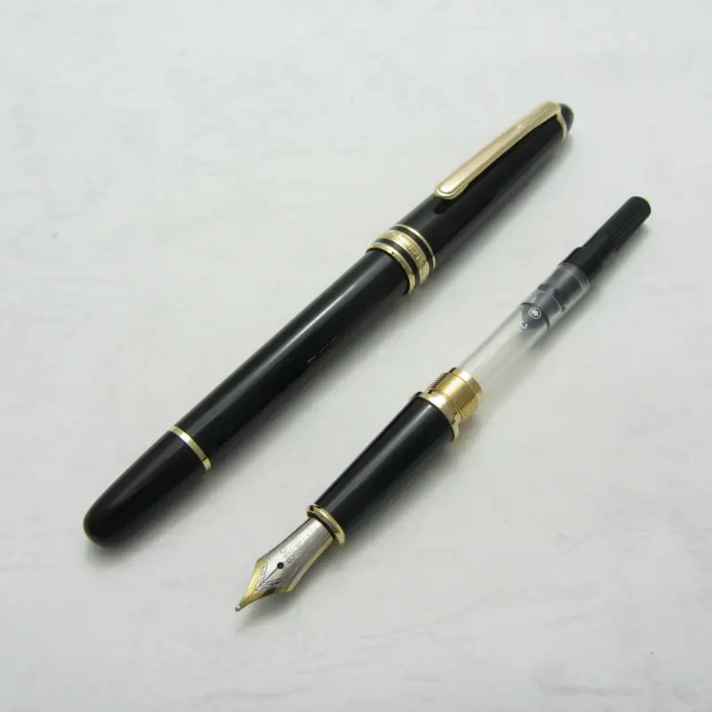 Черный и золото супер классический авторучка P700|pen fishing rod boxed set|pen drivepen white |