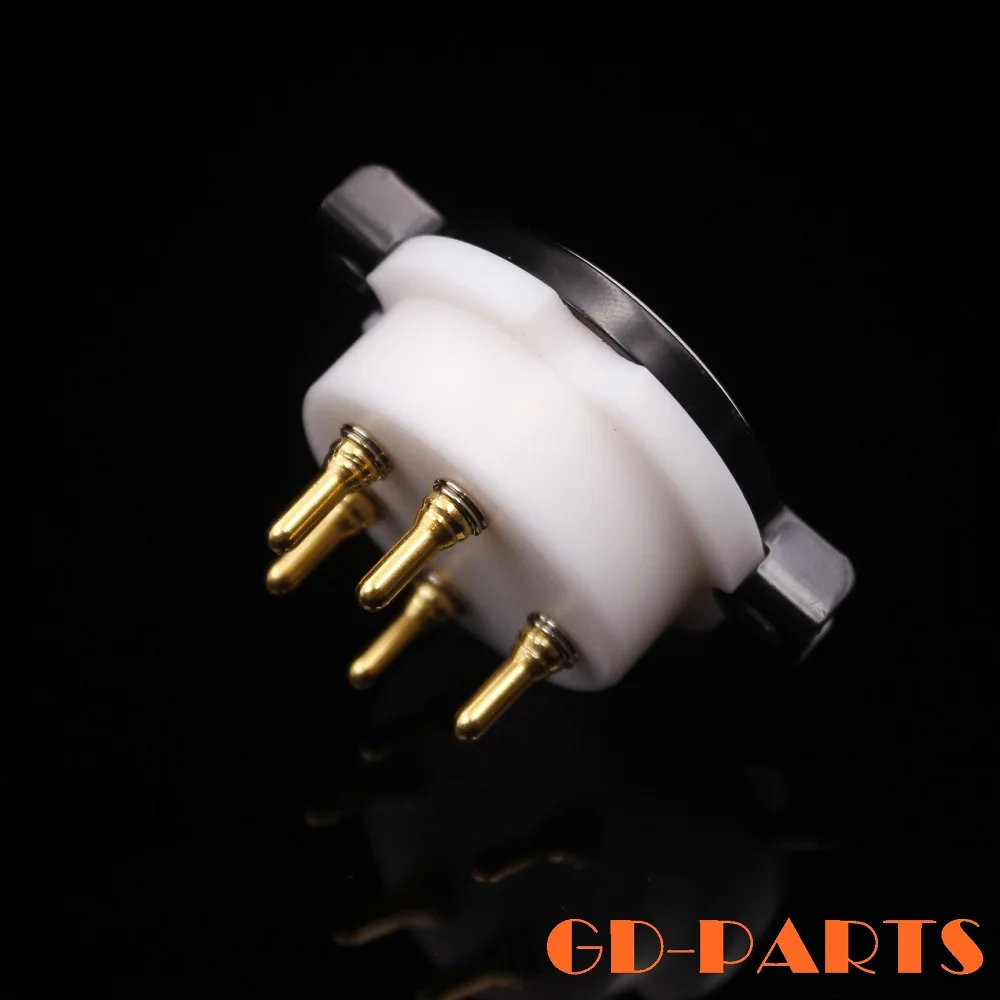 EIZZ 5pin PTFE вакуумная трубка Розетка База для WE311 56 807 FU 7 WE272A FD422 24K позолоченные