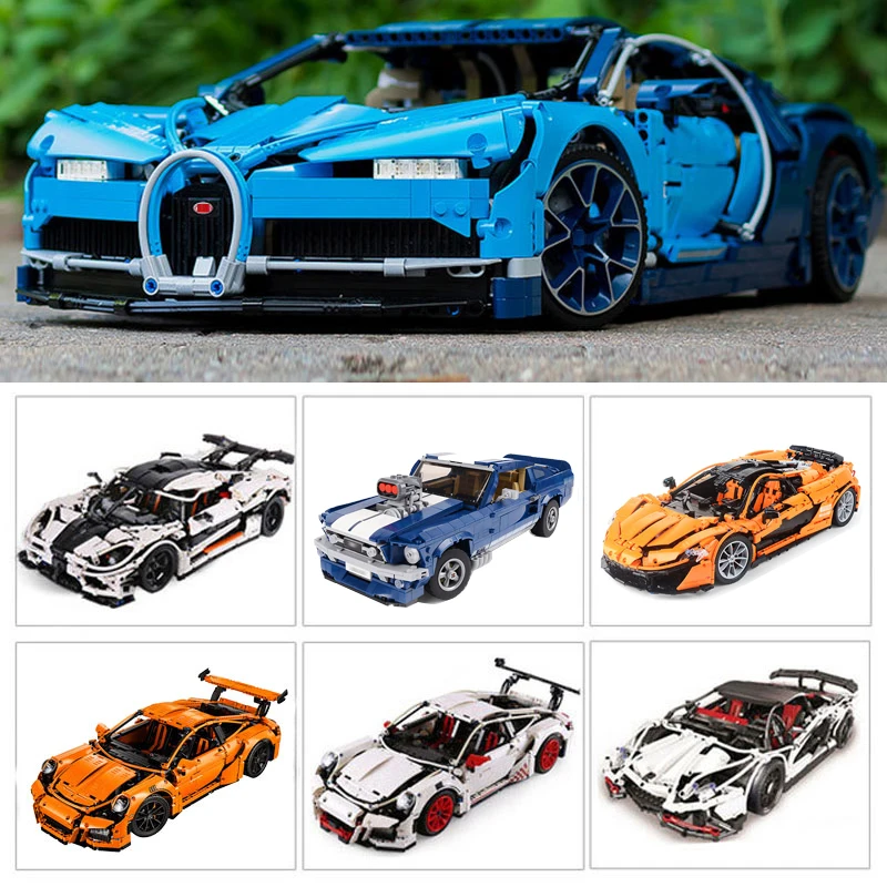 

Technic Series City Speed Champions Super Car Racing Building Blocks Compatible Legoing racers Technology Truck Model Bricks toy