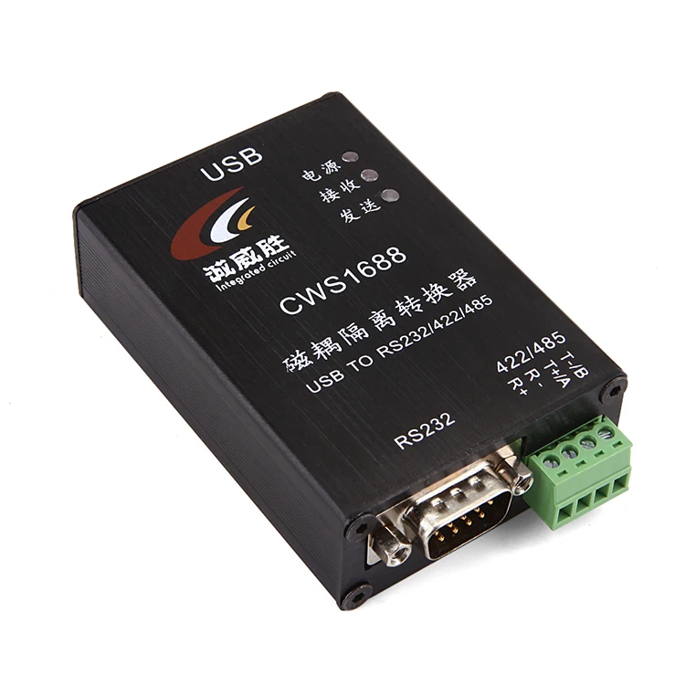 

Magnetic coupling isolation converter USB turn 232USB to RS485/422 industrial lightning protection power source CWS1688