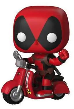 

Deadpool on Scooter Marvel 10cm X-MAN Cute Vinyle Figure Model Dolls Toys