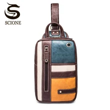 Горячая мода натуральная ПУ сумка через плечо мужская повседневная сумка маленькая брендовая дизайнерская мужская сумка на плечо