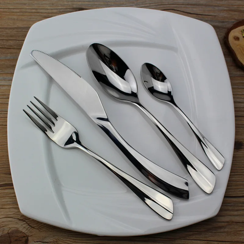 Jk Brand Mirror Polish Stainless Steel Flatware Sets Top Quality