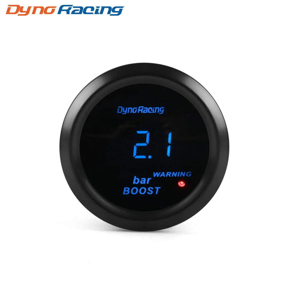 Dynoracing 2inch 52MM Digital Turbo Boost gauge BAR Type Blue Led Meter With Sensor BX101460 | Автомобили и мотоциклы