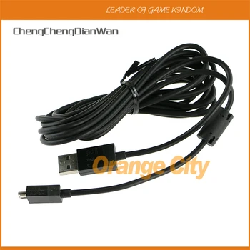 

ChengChengDianWan lack 2 in 1 USB Data Connecting Cable 2.7m Controller Charging Cable with LED for XBOX ONE Xboxone 10pcs/lot