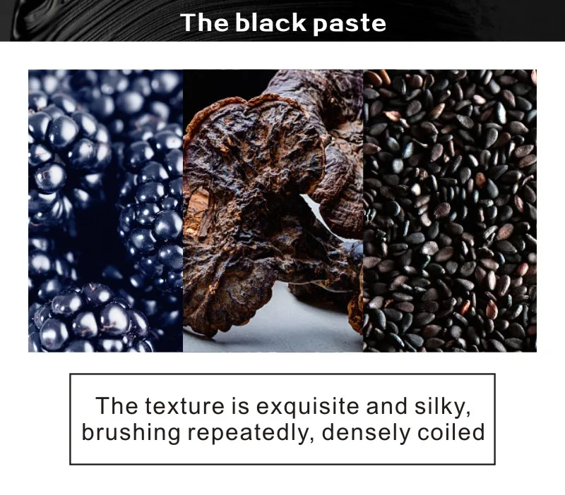 HENLICS Super Volume Black Waterproof Glamour Mascara Natural Thicken Lengthen Eyelash Makeup Mascara (6)