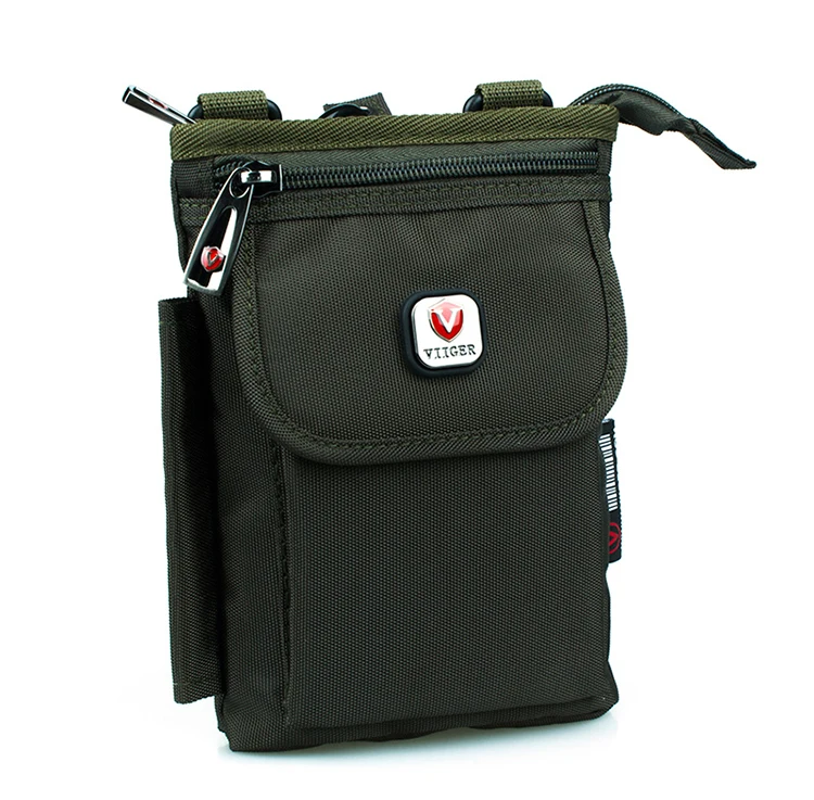 Nylon Mens Waist Bag Pack Belt Loops Belt Bag Phone Pouch Hip Purses Tactical Travel Shoulder