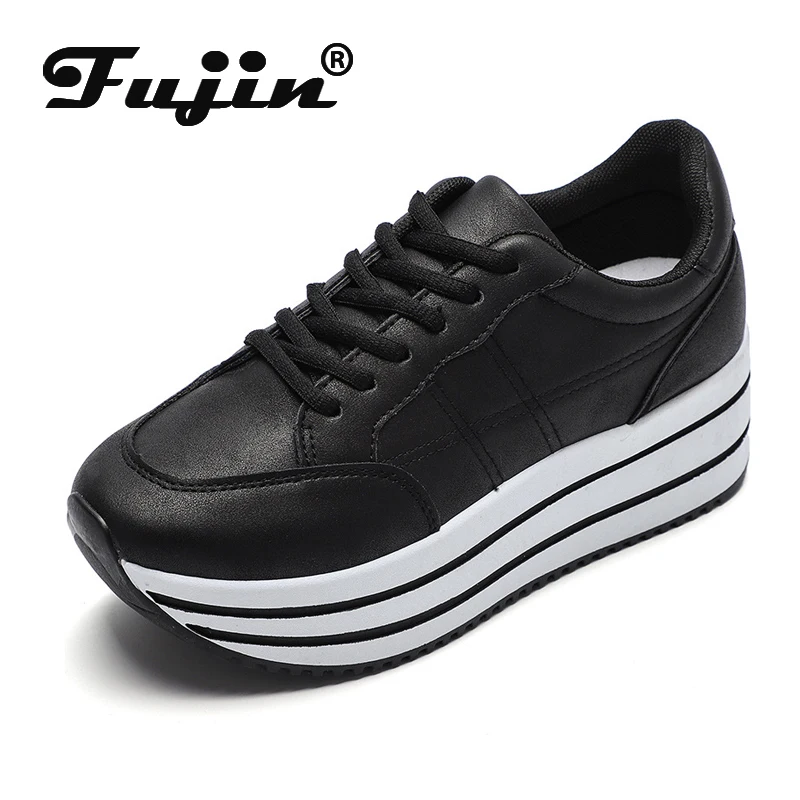 

Fujin Women Shoes Spring 2019 Tide Casual Shoes Dropshipping Female Korean Version of Thick Bottom Old Shoes Chaussures Femme