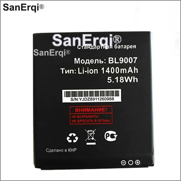 

10pcs 1400mAH New High Quality BL9007 Battery For FLY BL 9007 Cell Phone Original Replacement Battery