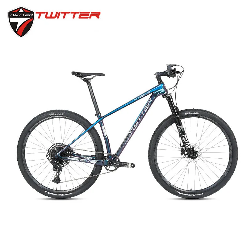 Perfect Twitter Carbon MTB 29 27.5er Storm2.0 Mountain Bicycle SX 12 Speed Discolored XC Off-road Bike Inner Cable Stoving Varnish ESP 4