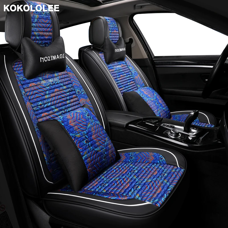 

[kokololee] car seat covers for chery tiggo 5 chrysler voyager ford-focus-2 nissan tiida lada 2107 mercedes-w203 Automobiles