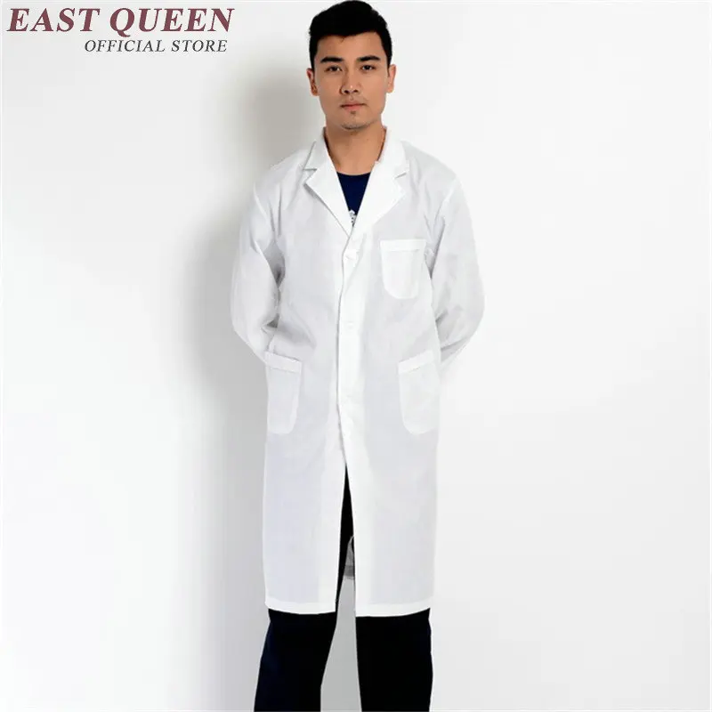 Лабораторное пальто лабораторные принадлежности медицинская одежда медицинская Униформа мужская белая медицинская Униформа медицинская рабочая одежда NN0379 C - Цвет: 1