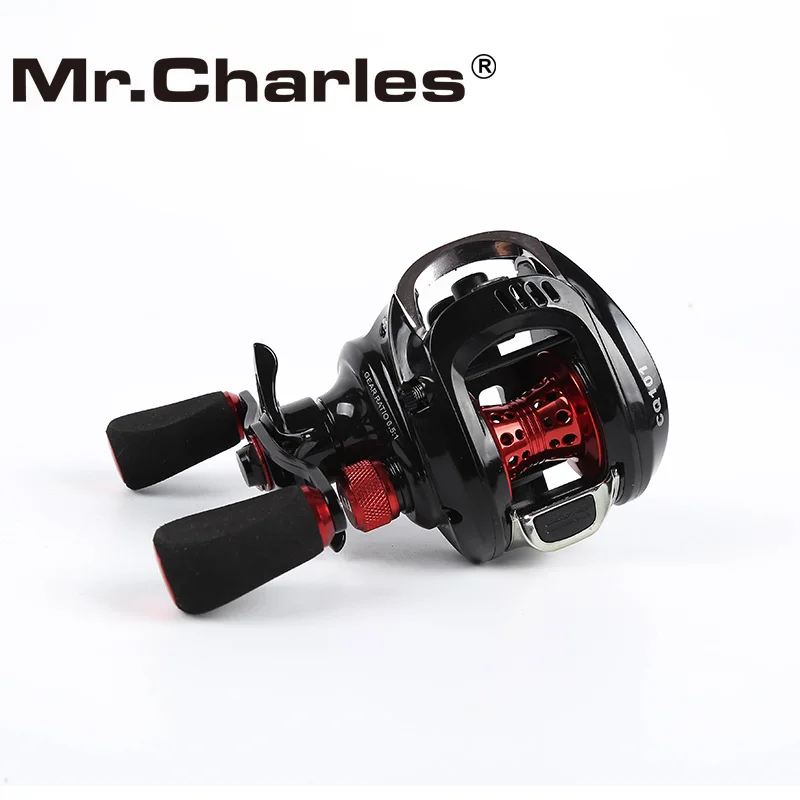 

MR.Charles 6BB+RB CQ101/CQ100 Baitcasting Reel Left/Right Hand Bait Casting Fishing Reel Bearing Baitcasting Fihsing Reels