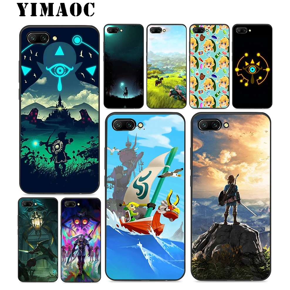 Мягкий силиконовый чехол YIMAOC legend of zelda для huawei Honor mate 10 P20 P9 P8 Smart Y6 6A 7A 7X 7C Pro 2017 2018 Lite |
