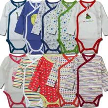 Maman de Soins Printemps 2-Piece Garçons Filles Vêtements 100% Coton Ouverture Latérale Bébé Body Infantile Nouveau-Né Salopette Bebe Vêtements