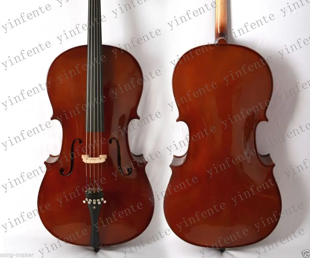 Full Size New Cello Solid wood High quality Powerful Sound 5 String 502