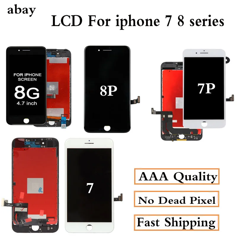 ЖК экран качества AAA для iPhone 8 plus сменный дисплей в сборе с OEM дигитайзером