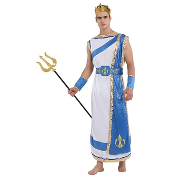 

HUIHONSHE Hot Adult Men Halloween Prince performing costume Arab king costumes Halloween Cosplay costume Purim Party
