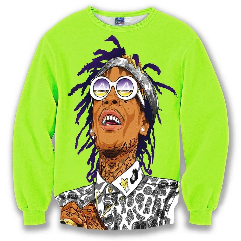 3d Print Men Hoodie Wiz Khalifa Pattern Sweatshirt Fashion Streetwear Slim Fit Pullovers Casual Outer Clothing Green Wiz Khalifa Sweatshirts Wiz Khalifamens Fashion Hoodie Aliexpress
