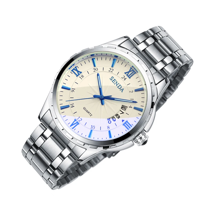 Quartz Automatic clocks luxury mens business waterproof top quality brand wristwatch military vintage relogio masculino ar