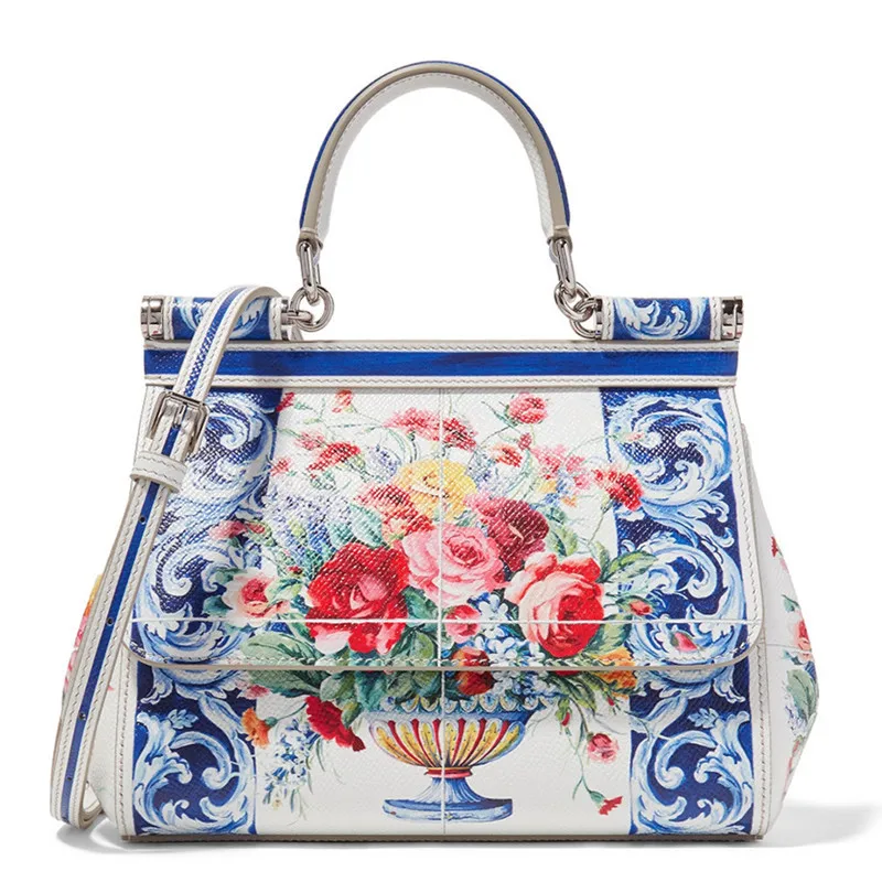 

Lady Shoulder Messenger Bags Print Handbags