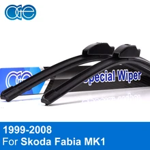НГЕ передние и задние щетки стеклоочистителя для Skoda Fabia MK1 1999-2008 Высокое качество резиновое лобовое стекло ветровое стекло автомобильные аксессуары