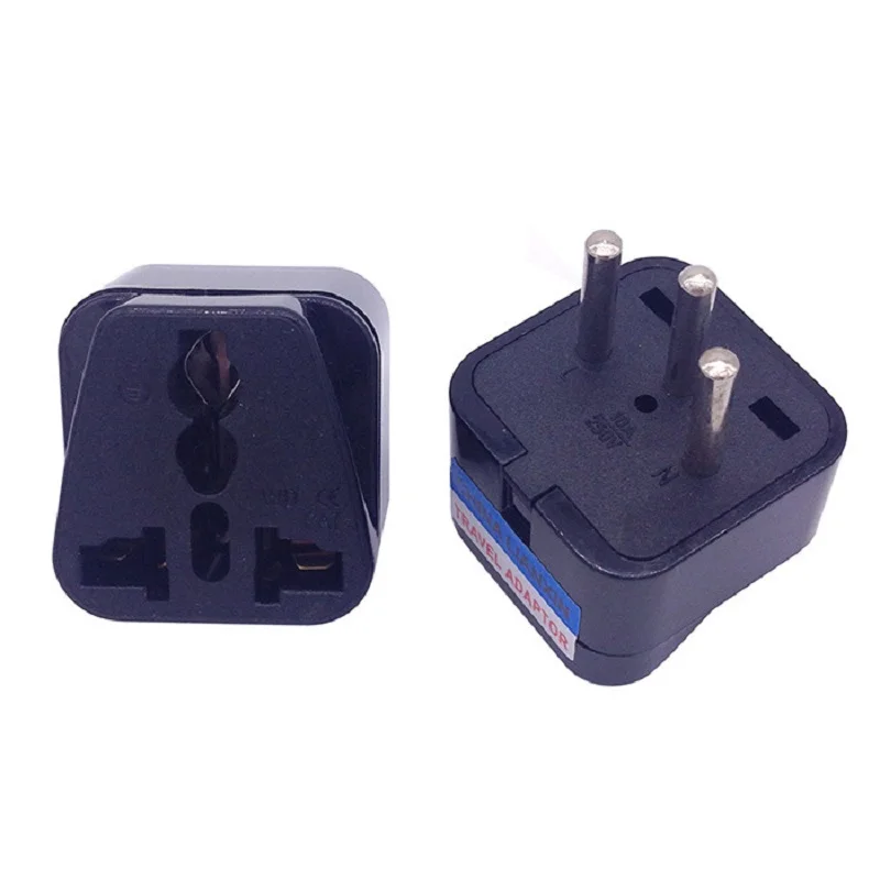 WD 11 Universal To Swiss Plug Multi function Travel Adapter Three Round