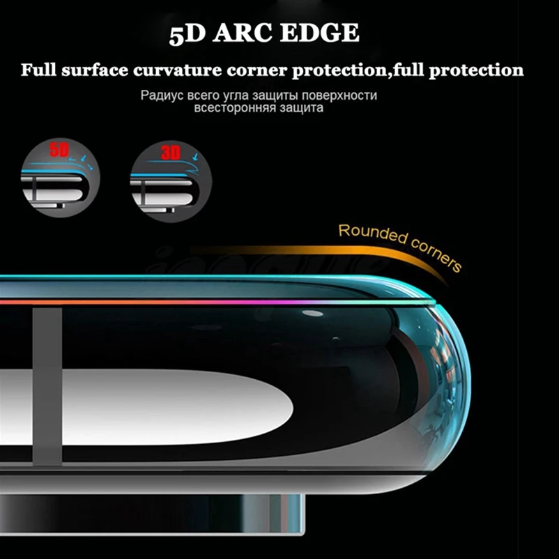 5D закаленное стекло для Samsung Galaxy M51 S20 FE M31 A71 A51 5g M31s A50 A70 A21s A41 A31 A20 J4 J6 A6 A8 Plus A9 A7 2018 A5 A3