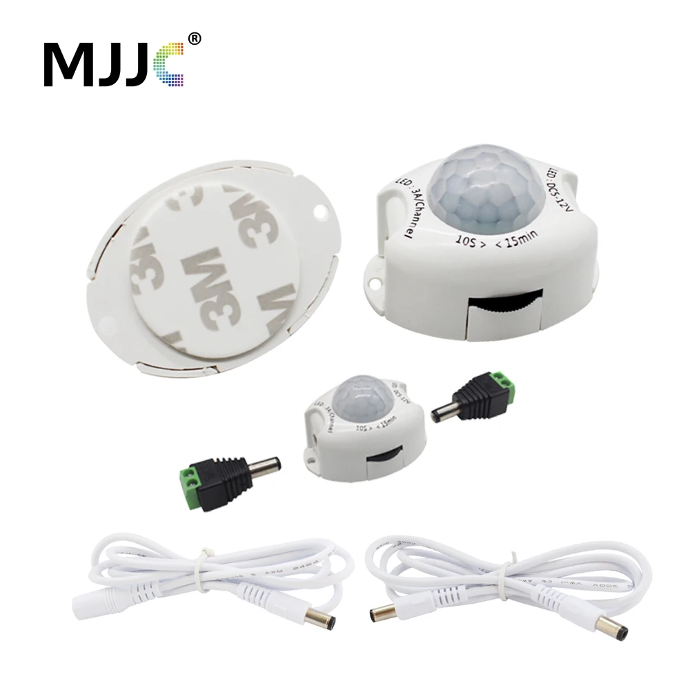 Interruttore Sensore A Infrarossi 5V-24V - Per Luci LED Armadio E Guardaroba