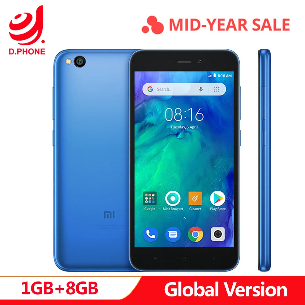 الأصلي العالمية النسخة Xiaomi Redmi الذهاب 1 GB RAM 8 GB ROM أنف العجل 425 رباعية النواة 5.0 \