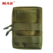 Высокое качество тактическое оборудование аксессуары сумка 1000D Водонепроницаемая нейлоновая ткань камуфляж маленький карманный телефон сумка для охоты на открытом воздухе