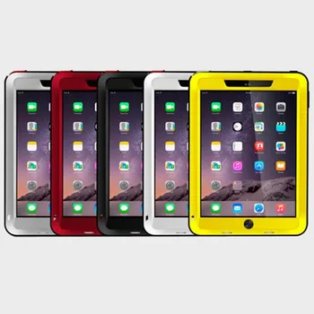 

Love Mei Armor Cover Waterproof Case for iPad 6 Air 2 Retina Fundas Shell Housing Water/Dirt/Shock/Rain Proof for iPad Air2