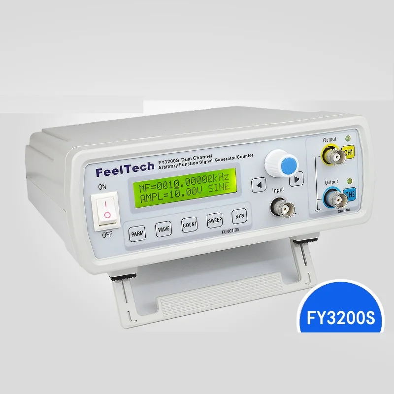 

FY3200S dual channel arbitrary waveform DDS function signal generator / signal source / frequency