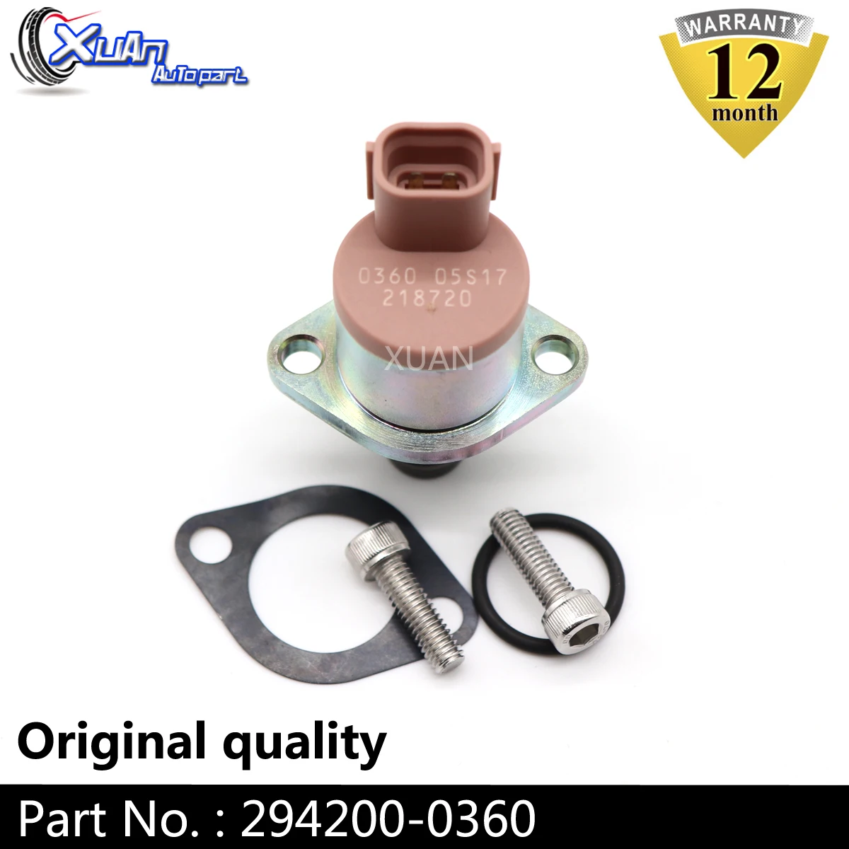 XUAN High Pressure Fuel Pump Metering Solenoid Regulator Suction