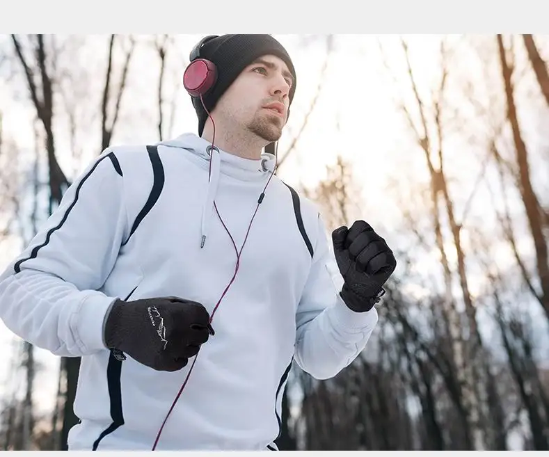 Naturehike тонкий сенсорный экран пять пальцев перчатки мягкие Лоскутные спортивные флисовые перчатки Комплект для пешего туризма вождения Велоспорт зима весна