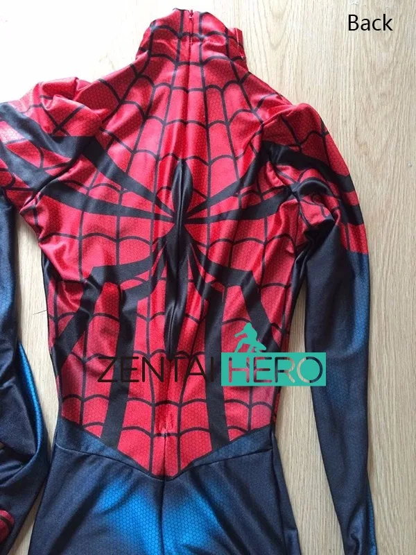 Free Shipping DHL NEW 2017 Halloween May Mayday Parker Spider-Woman Costume For KidsAdults Spandex Spider-Girl Costume 16081001 (3)