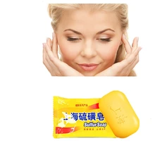 85 г природных ручной серы мыло лечение от прыщей, отбеливание мыло развеять морщины мыло для ванны Холодный процесс, мыло