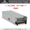 Switching Power Supply 800W input AC 220V output DC 0-70V 80V 100V 110V 130V transformer for cnc engraving machine ► Photo 1/5