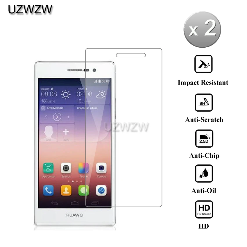 

2.5D HD Tempered Glass For Huawei P7 Screen Protector Protective Glass Guard Film For Huawei Ascend P7