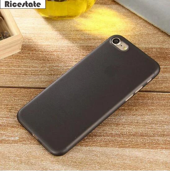 Ricestate 0 3 мм Ультратонкий матовый чехол для iphone 7 Plus из поликарбоната задняя крышка