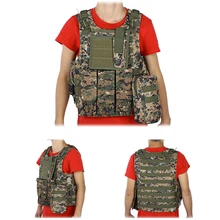 Тактический жилет мужской Тактический Жилеты Военная Униформа поле Airsoft Молл штурма плиты Перевозчик CS открытый джунгли оборудования