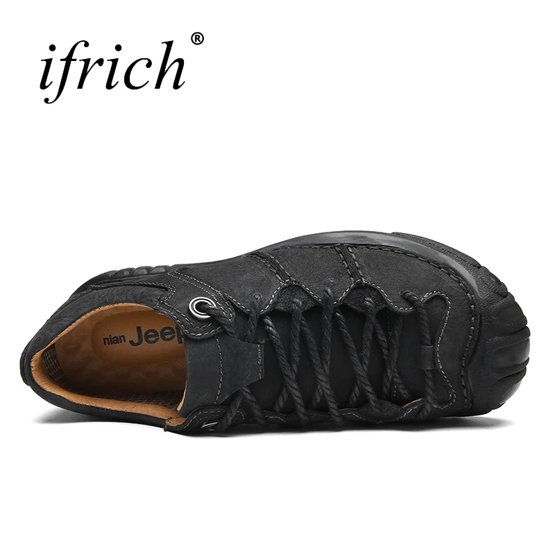 Printemps Hommes Décontractées khaki Automne Taille 11 En Chaussures Mode Sneakers Black Main Noir brown Cuir Véritable POXiuTZlkw