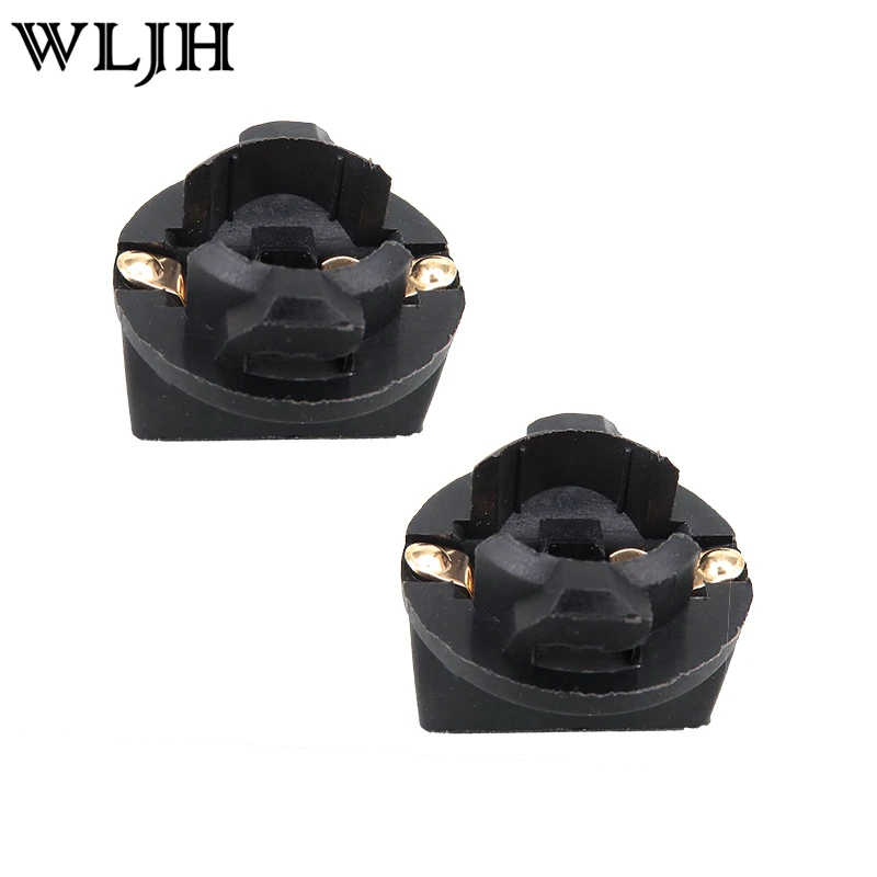 

WLJH 6x Car LED 194 168 2825 W5W T10 Socket Instrument Panel Cluster Light Bulb Lamp Dashboard Plug T10 SMD