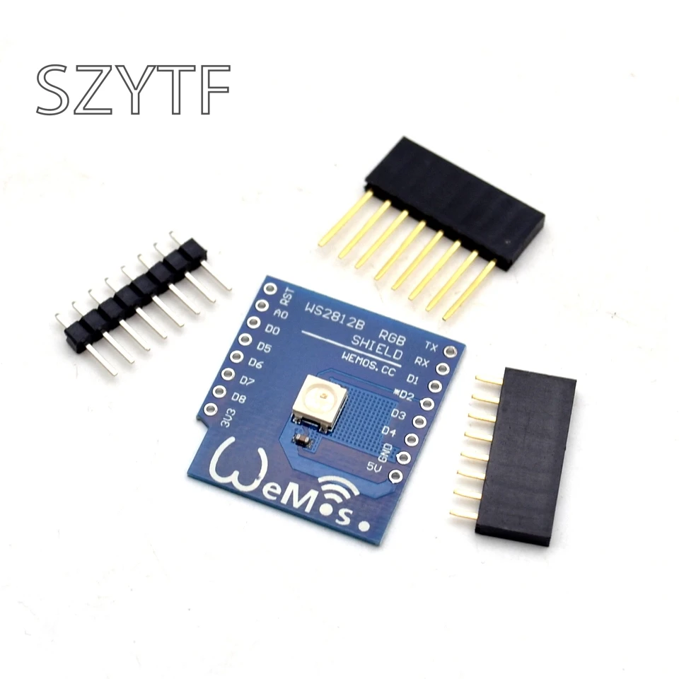 

1pcs WS2812B RGB SHIELD for WeMos D1 mini BMP180